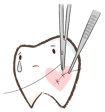 tooth,bug&penguin sticker #1141819