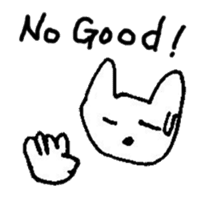 The interlude of the cat named RIN Fe/EV sticker #1142031