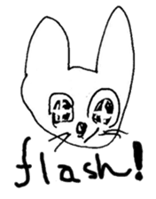 The interlude of the cat named RIN Fe/EV sticker #1142038