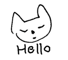 The interlude of the cat named RIN Fe/EV sticker #1142042