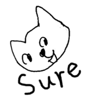 The interlude of the cat named RIN Fe/EV sticker #1142050