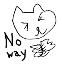 The interlude of the cat named RIN Fe/EV sticker #1142052