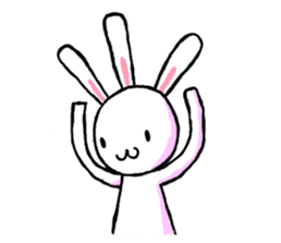 freedom rabbit sticker #1142266