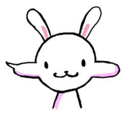 freedom rabbit sticker #1142277