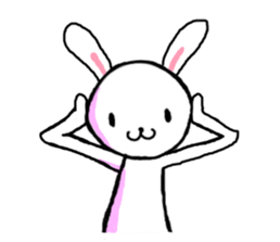 freedom rabbit sticker #1142278