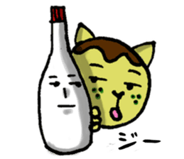 Octopus Dumpling Cat's usual day sticker #1142428