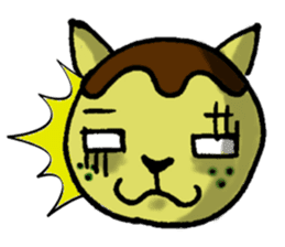 Octopus Dumpling Cat's usual day sticker #1142444