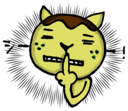 Octopus Dumpling Cat's usual day sticker #1142455