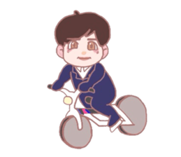 blackcha-tan sticker #1142662