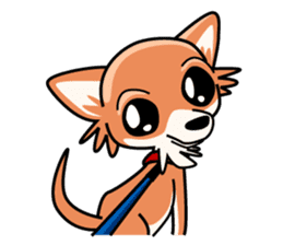 Cute Chihuahua sticker #1143810