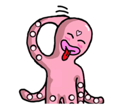 A great life of George of an octopus sticker #1143850