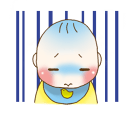 baby face sticker #1143949