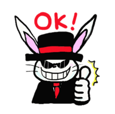 Billy Gang Rabbit sticker #1144426