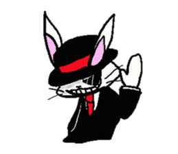 Billy Gang Rabbit sticker #1144428