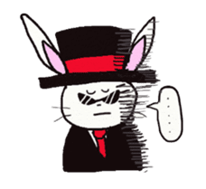 Billy Gang Rabbit sticker #1144431