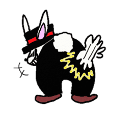 Billy Gang Rabbit sticker #1144433