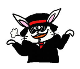 Billy Gang Rabbit sticker #1144434