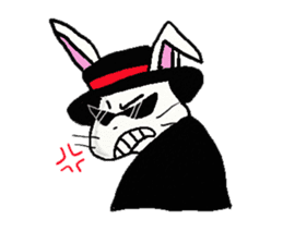 Billy Gang Rabbit sticker #1144435