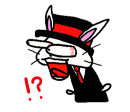 Billy Gang Rabbit sticker #1144438