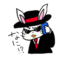 Billy Gang Rabbit sticker #1144443