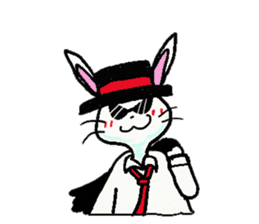 Billy Gang Rabbit sticker #1144457