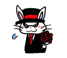 Billy Gang Rabbit sticker #1144459