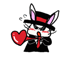 Billy Gang Rabbit sticker #1144460