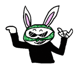 Billy Gang Rabbit sticker #1144462