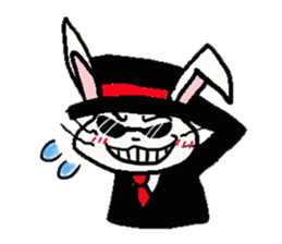 Billy Gang Rabbit sticker #1144465