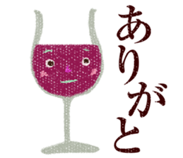 Words and variety of colors sticker #1144581