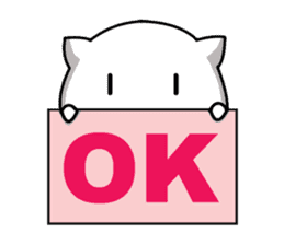 ghost cat [nyanbake] sticker #1144891