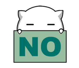 ghost cat [nyanbake] sticker #1144892