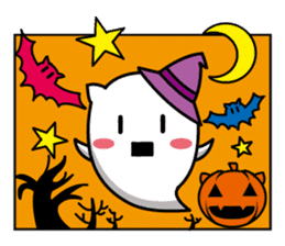 ghost cat [nyanbake] sticker #1144904