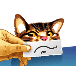 Meme The Cat sticker #1144912