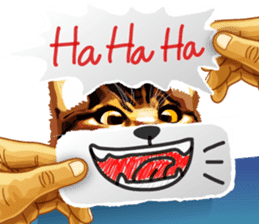 Meme The Cat sticker #1144918