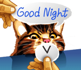 Meme The Cat sticker #1144933