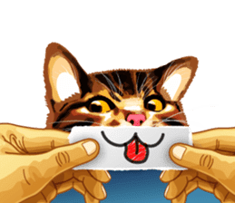 Meme The Cat sticker #1144938