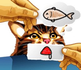 Meme The Cat sticker #1144939