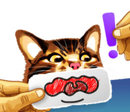 Meme The Cat sticker #1144942