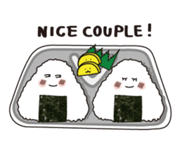 Onigiri Friends sticker #1144981