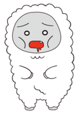 mokofuwa-yety sticker #1145149