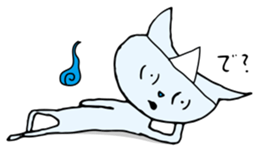 Does the back freeze, too? Ghost cat sticker #1145204