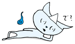 Does the back freeze, too? Ghost cat sticker #1145204