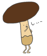 mushrooms and eringi sticker #1145363