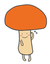 mushrooms and eringi sticker #1145376