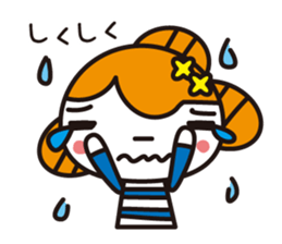 Girl of the dumpling hair sticker #1145439