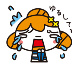 Girl of the dumpling hair sticker #1145444