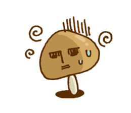 Mushrooms of the world sticker #1145486