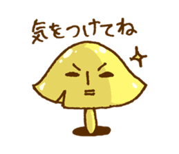 Mushrooms of the world sticker #1145494