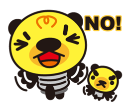 Electric bulb of the bear sticker #1145753